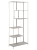 Actona Regał "Seaford" w kolorze jasnoszarym na książki - 77 x 185 x 35 cm
