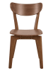 Actona 2-delige set: eetkamerstoelen "Roxby" lichtbruin - (B)45 x (H)79,5 x (D)55 cm