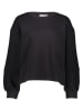 Vila Sweatshirt in Schwarz