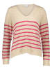 Vila Pullover in Beige/ Pink