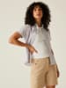 Regatta Functionele blouse "Packaway" wit/paars