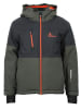 Peak Mountain 2-delige ski-/snowboardoutfit "Eruby" kaki/zwart