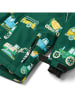 Småfolk Ski-/ Snowboardjacke "Fahrzeuge" in Grün