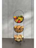 Violeta Home Fruitmand zwart - (H)85 cm