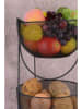 Violeta Home Fruitmand zwart - (H)85 cm