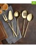 Violeta Home 5-delige kookbestekset goudkleurig