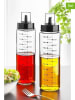 Violeta Home 2tlg. Set: Essig- & Ölspender in Transparent - 2x 500 ml