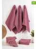 Violeta Home 6-delige set: theedoeken rood - (L)76 x (B)43 cm
