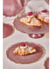Violeta Home 7tlg.Set: Dessertteller in Rosa/ Gold