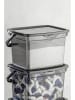 Violeta Home 2er-Set: Aufbewahrungsdosen in Anthrazit - 4 l