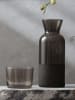 Violeta Home 2tlg. Set: Karaffe & Glas in Schwarz - 700 ml