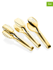 Violeta Home 3tlg. Set: Zangen in Gold - (L)21,4 cm