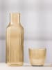 Violeta Home 2-delige set: karaf & glas geel - 1 l