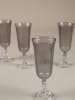 Violeta Home 4er-Set: Weingläser in Grau - 120 ml
