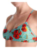 Arena Bikinitop turquoise/rood