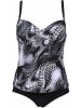 Arena Tankini "Zora" w kolorze czarno-białym