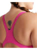 Arena Badpak "pro Back Graphic" zwart/roze