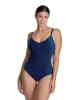 Arena Shape-Badeanzug in Dunkelblau