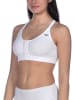 Arena Sportbeha "Flora" wit - high