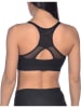 Arena Sport-BH "Flora" in Schwarz - High