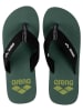Arena Teenslippers kaki/zwart
