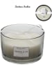 THE HOME DECO FACTORY Duftkerze "Harmony - Amber" in Weiß/ Grau - 280 g