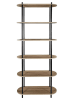 Rétro Chic Standregal in Natur - (H)181 cm
