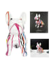 Rétro Chic Decoratief figuur "Bulldog" meerkleurig/wit - (H)30 cm