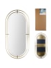 Rétro Chic Wandspiegel goudkleurig - (B)43 x (H)89,5 x (D)1 cm