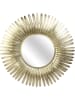 Rétro Chic Wandspiegel in Gold - Ø 55 cm