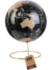 Rétro Chic Globus w kolorze czarnym - Ø 21,5 cm