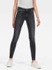 G-Star Dżinsy - Super Skinny fit - w kolorze szarym