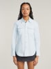 G-Star Blouse lichtblauw