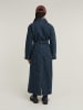 G-Star Spijkertrenchcoat donkerblauw