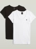 G-Star 2-delige set: shirts wit/zwart