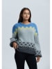 LUHTA Pullover "Heikka" in Hellblau/ Blau