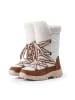 LUHTA Winterstiefel "Upea" in Weiß/ Braun