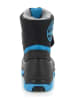 Kimberfeel Winterstiefel in Schwarz/ Blau