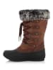 Kimberfeel Winterstiefel "Kelyne" in Hellbraun/ Schwarz