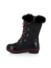 Kimberfeel Winterstiefel "Megeve" in Schwarz/ Rot