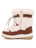 Kimberfeel Winterstiefel "Zephy" in Creme/ Hellbraun
