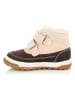Kimberfeel Winterboots "Thais" in Beige/ Dunkelbraun