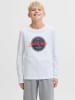 JACK & JONES Junior Longsleeve "Urban" in Weiß