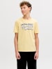 JACK & JONES Junior Shirt "Logo" geel