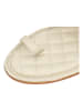 MELVIN & HAMILTON Leren teenslippers "Sandra 47" crème