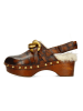 MELVIN & HAMILTON Leren clogs "Flora 1" bruin