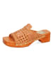 MELVIN & HAMILTON Leren clogs "Maria 1" oranje