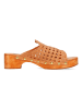 MELVIN & HAMILTON Leren clogs "Maria 1" oranje
