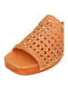 MELVIN & HAMILTON Leren clogs "Maria 1" oranje