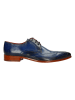 MELVIN & HAMILTON Leren veterschoenen "Toni 52" donkerblauw